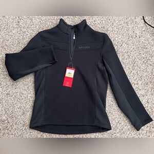 NWT Men’s Spyder Encore Half Zip Fleece Jacket